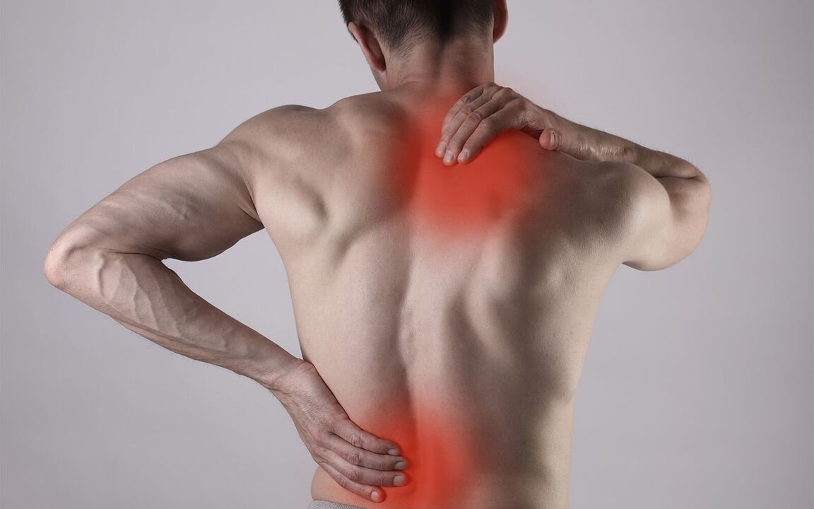 Nugaros skausmas yra raumenų ir kaulų sistemos ligų požymis