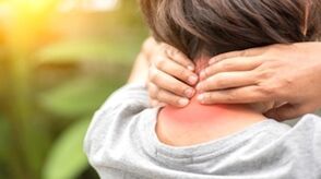 Osteochondrozė kaklo skausmas